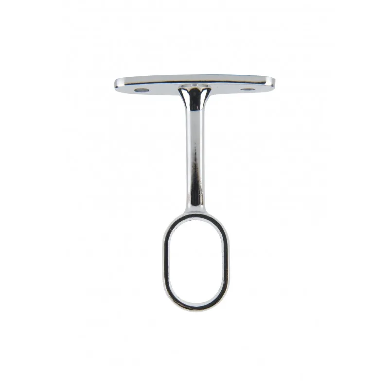1 Opensteun Ovaal Chrome